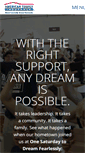 Mobile Screenshot of dreamfearlessly.com